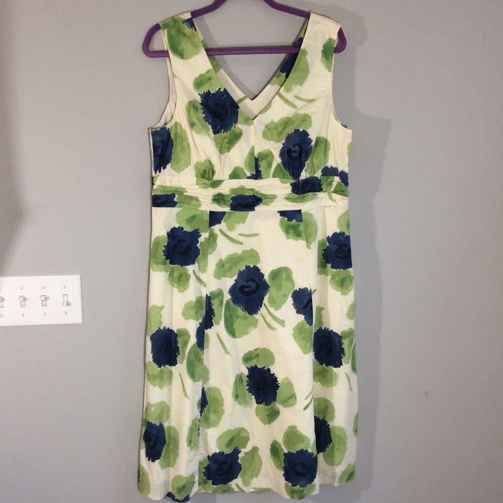 Boden Floral Dress Sz 12L
